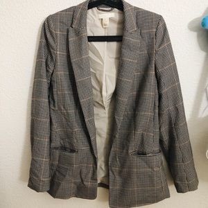 Plaid blazer